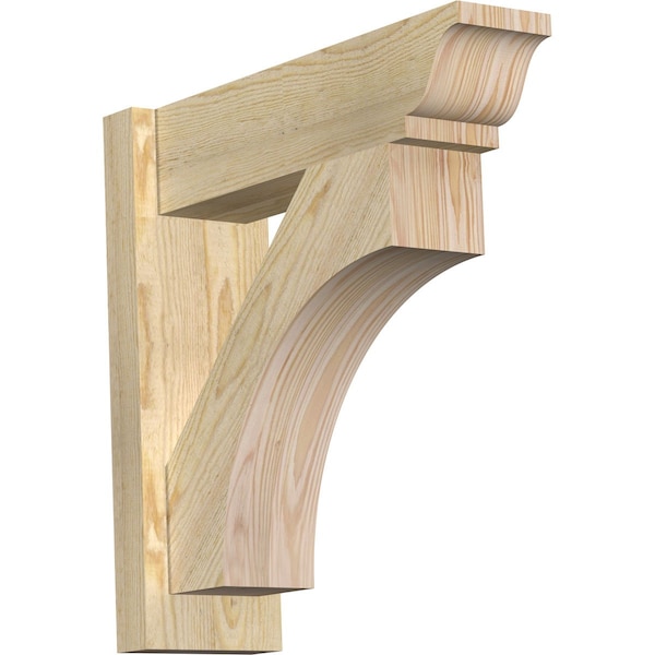 Ekena Millwork Westlake Rough Sawn Traditional Outlooker, Douglas Fir, 6"W x 20"D x 20"H OUT06X20X20WTL01RDF - main